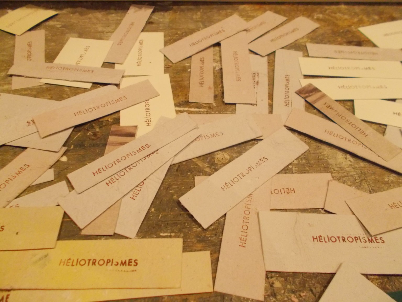 Héliotropismes Maison d'édition